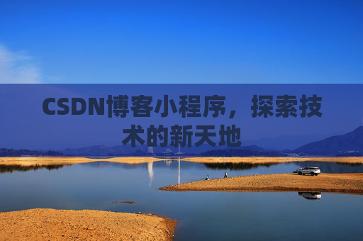 CSDN博客小程序，探索技术的新天地